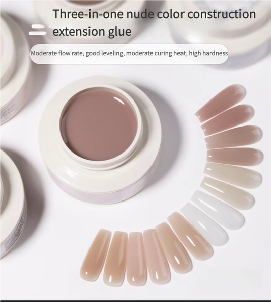 3in1 Super Builder GEL 【Shaping, Building, and Nail Form Extension】25ML